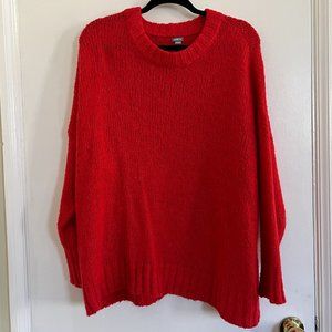 Aerie Red Wool Sweater